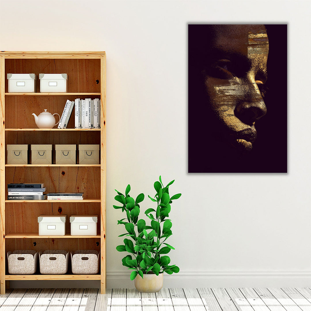 Gold Vision - Canvas Print Wall Art