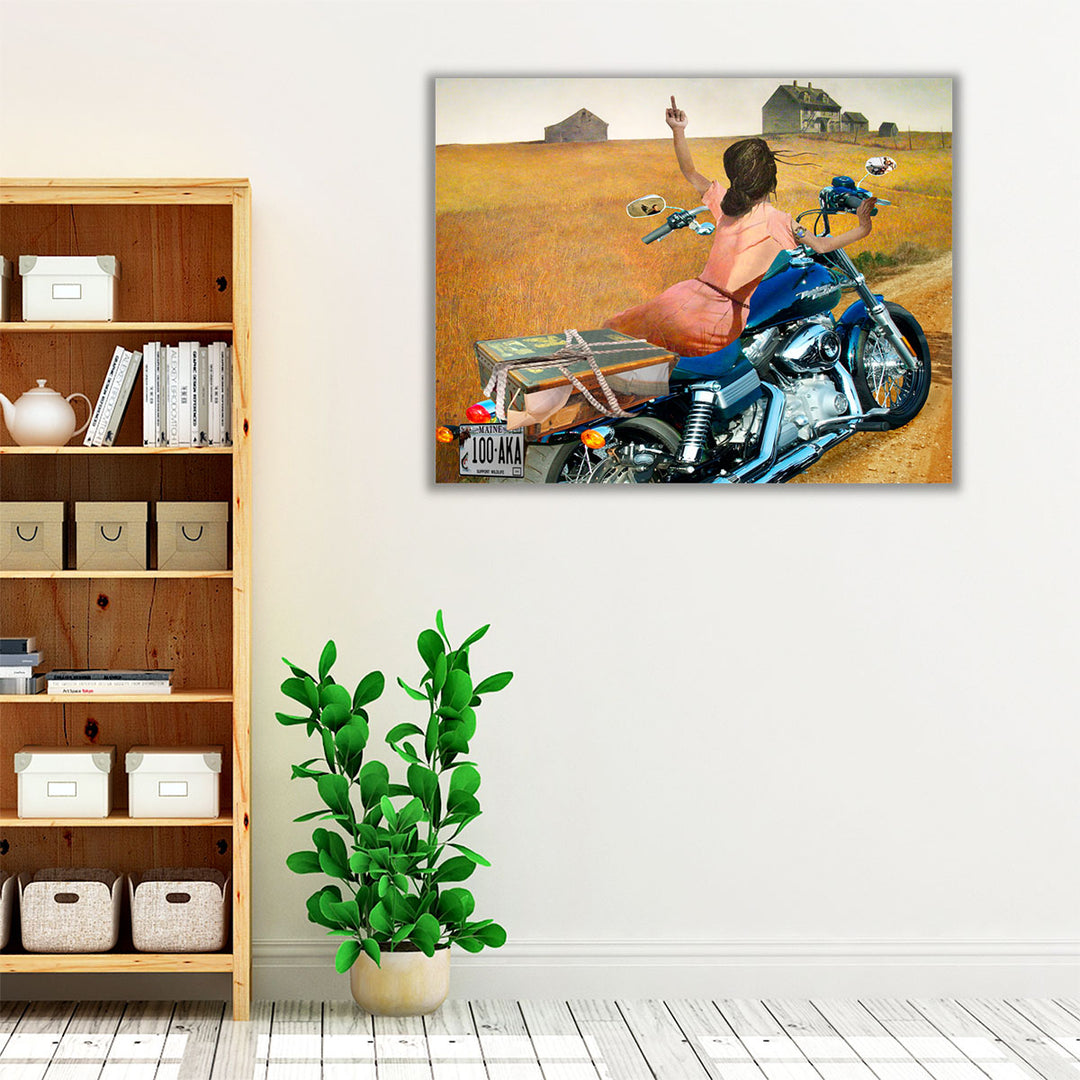 Leaving - Canvas Print Wall Art