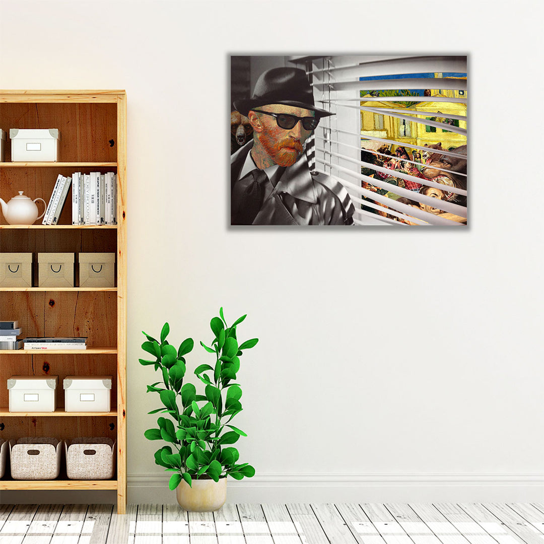 Yellow House, Grizzly Season - Canvas Print Wall Art