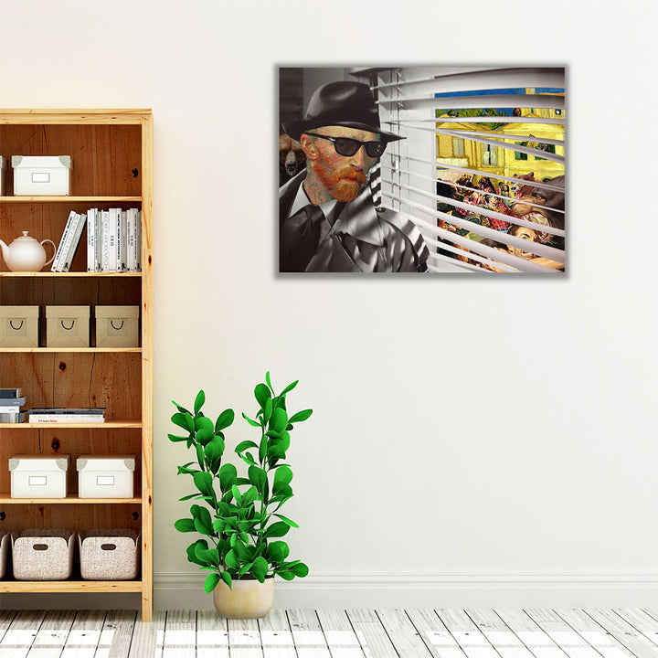 Yellow House, Grizzly Season - Canvas Print Wall Art