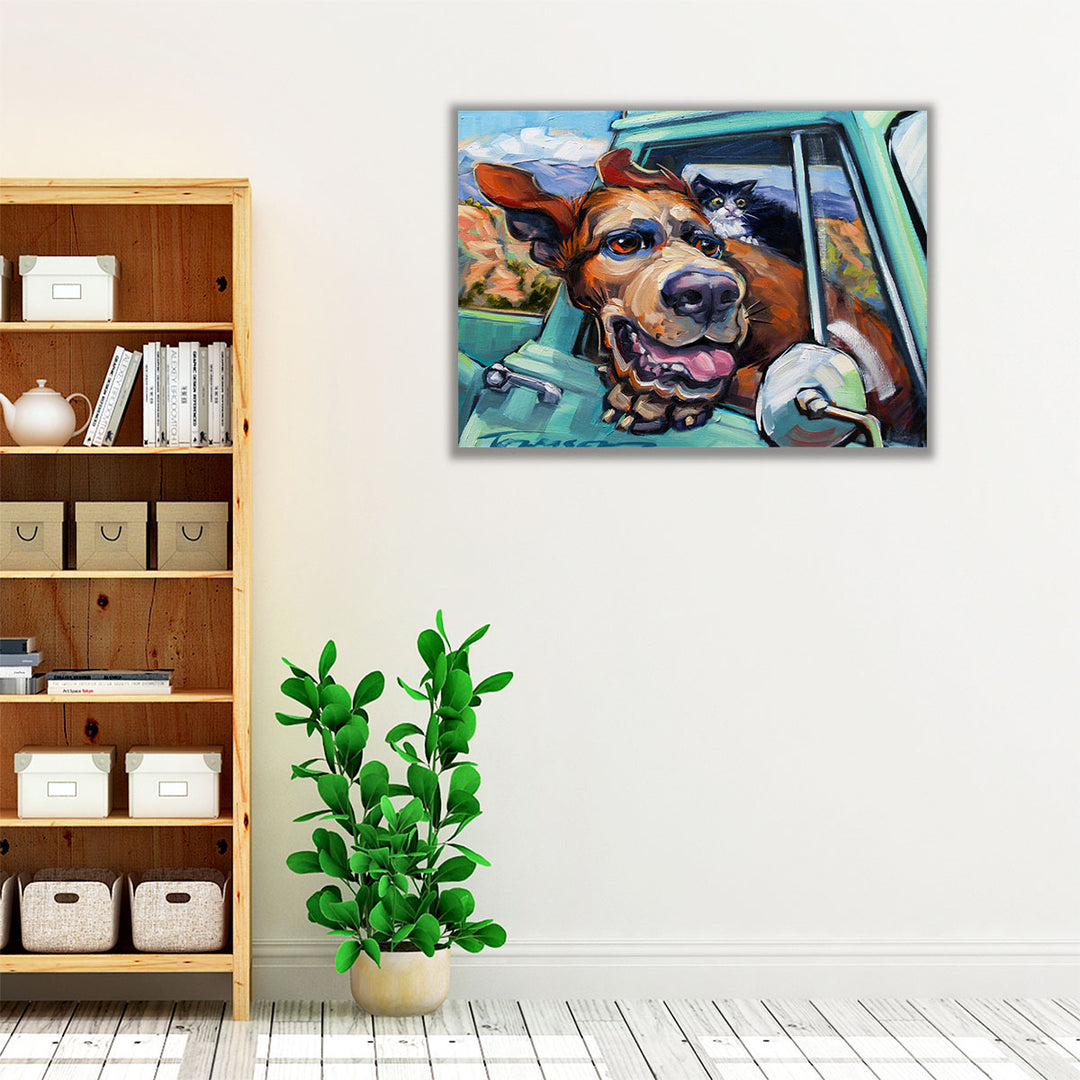 Love Travels - Canvas Print Wall Art