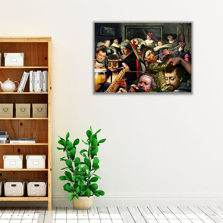 Dinner Music - Canvas Print Wall Art