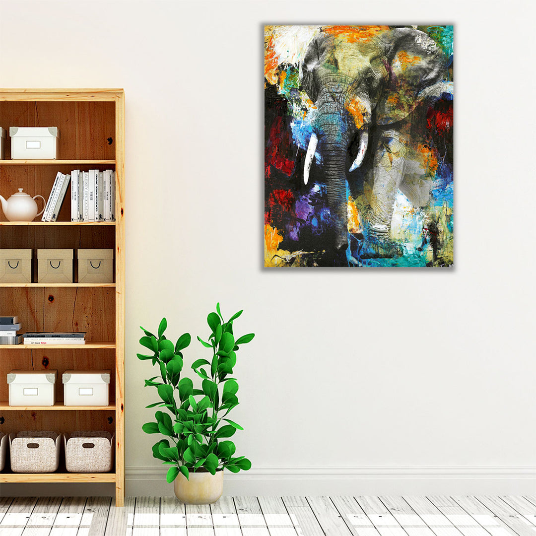 Elephant - Canvas Print Wall Art