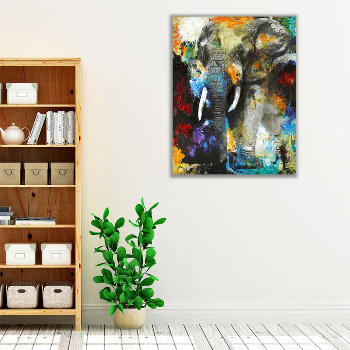 Elephant - Canvas Print Wall Art