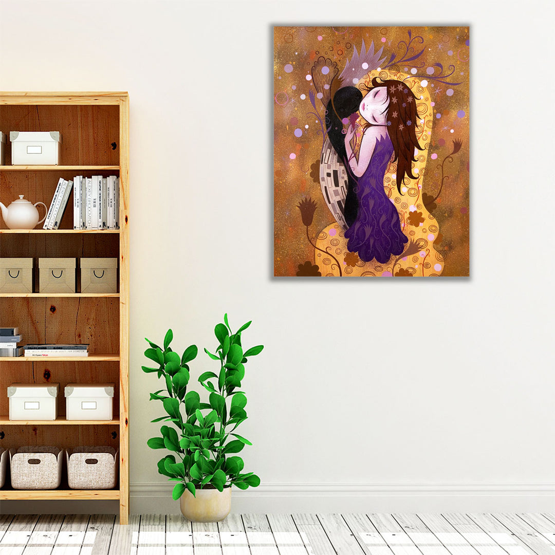After The Kiss - Canvas Print Wall Art