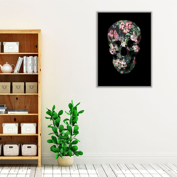 Tropic Skull - Canvas Print Wall Art