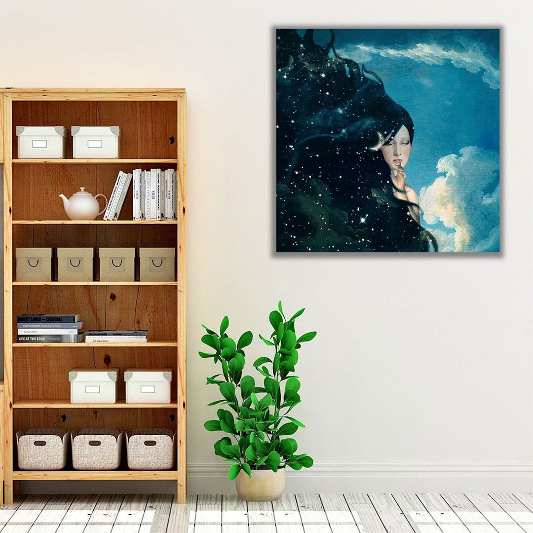 Lady Night - Canvas Print Wall Art