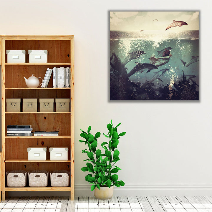 My Favorite Morning Race - Canvas Print Wall Art