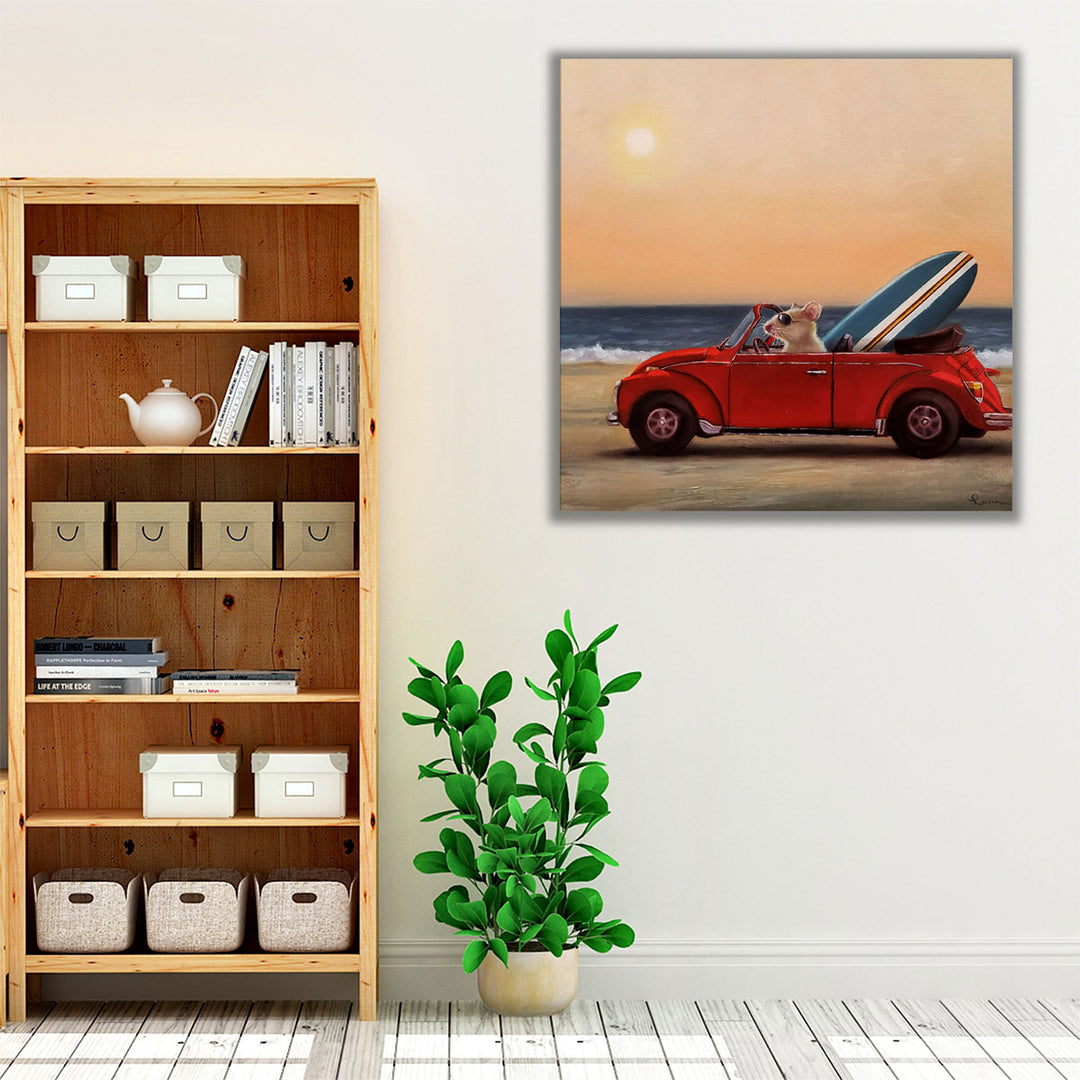 Beach Bound - Canvas Print Wall Art