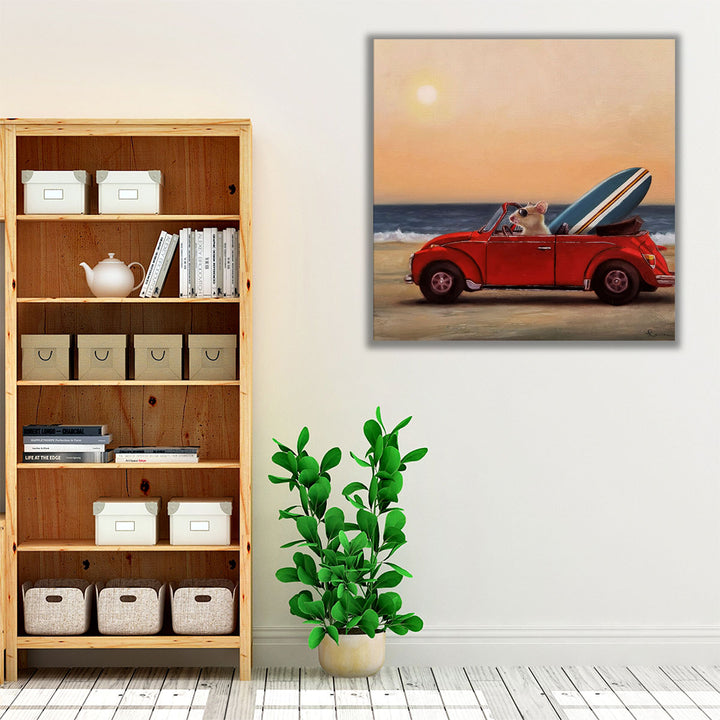 Beach Bound - Canvas Print Wall Art