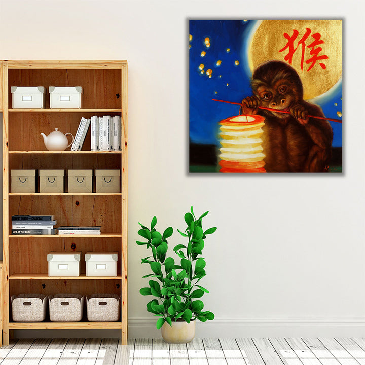 Monkeyshine - Canvas Print Wall Art