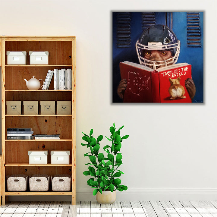 Game Plan No. 2 - Canvas Print Wall Art
