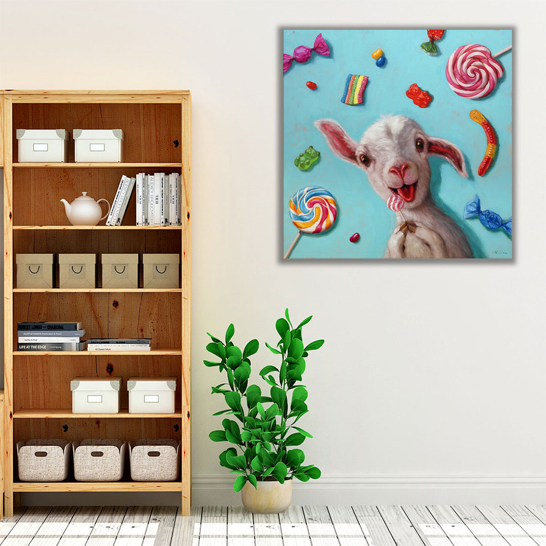 Kid in The Candy Store - Canvas Print Wall Art