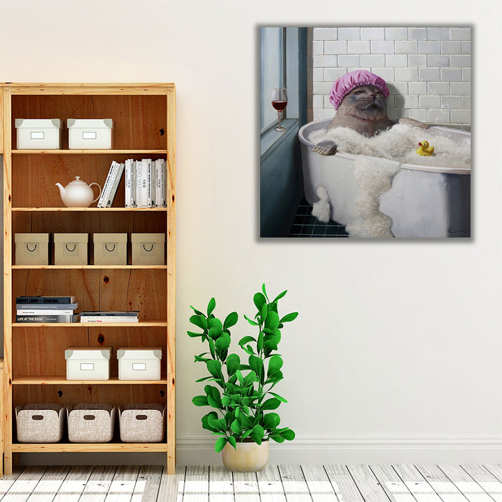 Bubble Bath - Canvas Print Wall Art