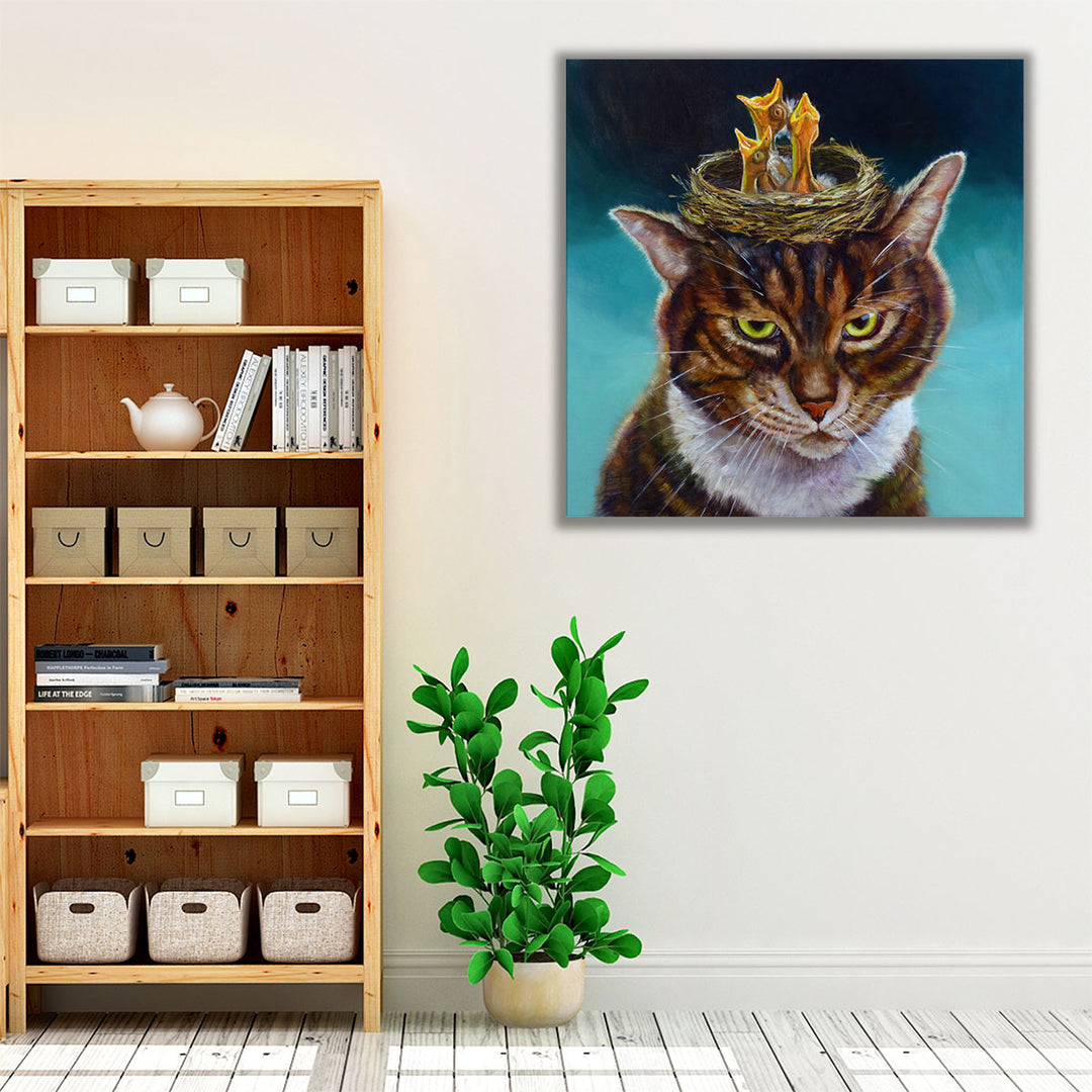 Cheep Toupee - Canvas Print Wall Art