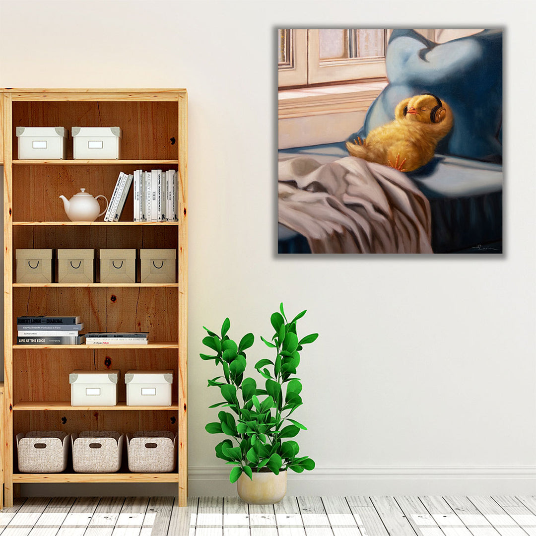 Cozy Beats - Canvas Print Wall Art
