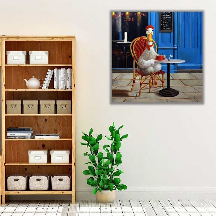 French Press - Canvas Print Wall Art
