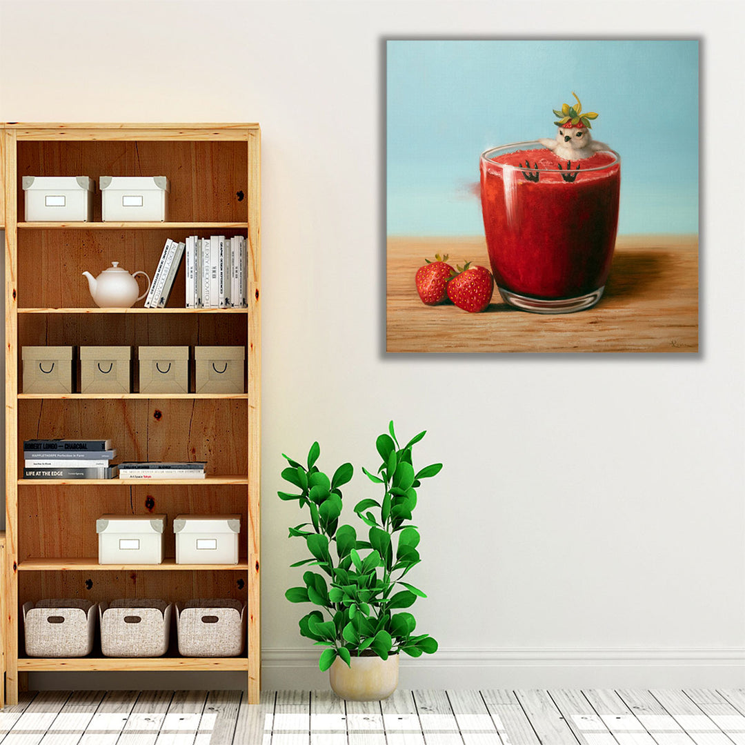 Strawberry Bliss - Canvas Print Wall Art