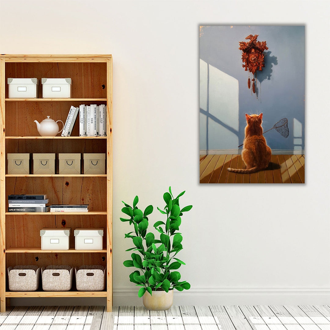 A Timely Lunch - Canvas Print Wall Art