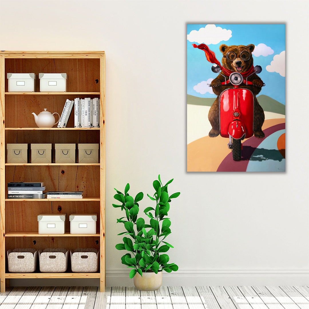 Happy Trails - Canvas Print Wall Art