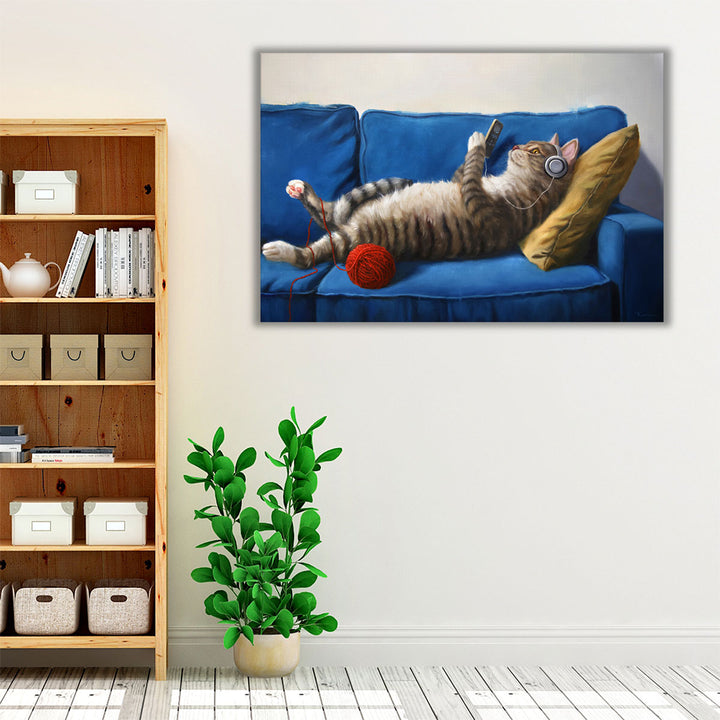 Lazy Sunday - Canvas Print Wall Art
