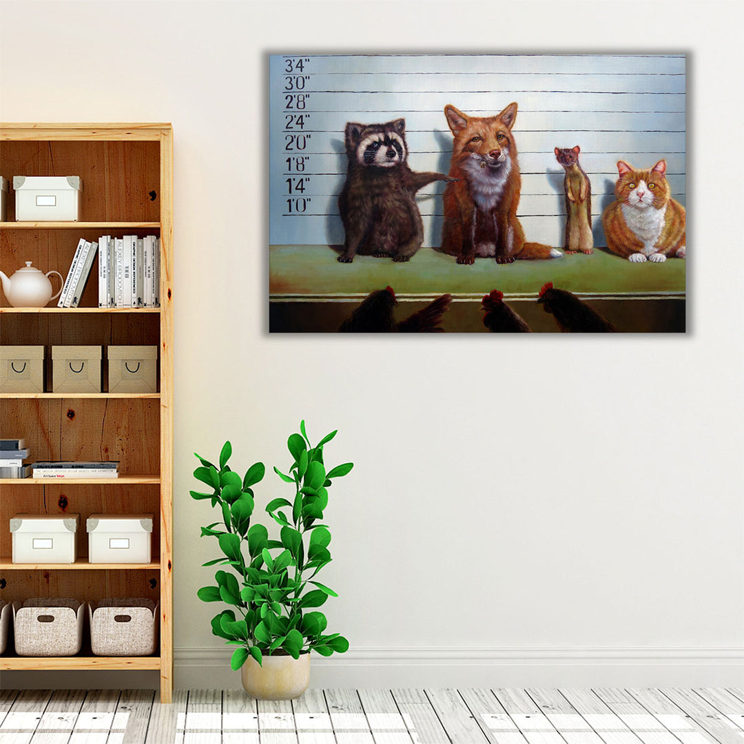 Usual Suspects - Canvas Print Wall Art