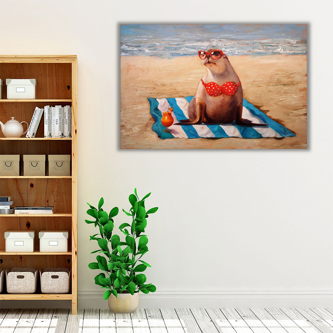 Beached - Canvas Print Wall Art