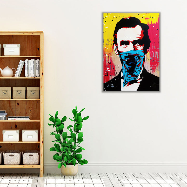 Lincoln, Patriot Thug - Canvas Print Wall Art
