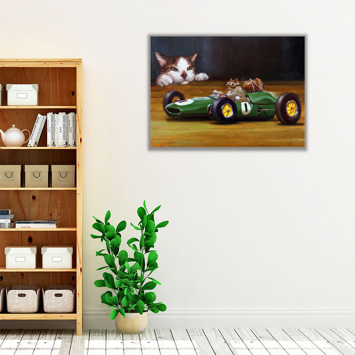 Car Nuts - Canvas Print Wall Art