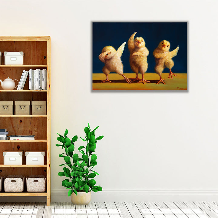 Dancer Chicks- Canvas Print Wall Art