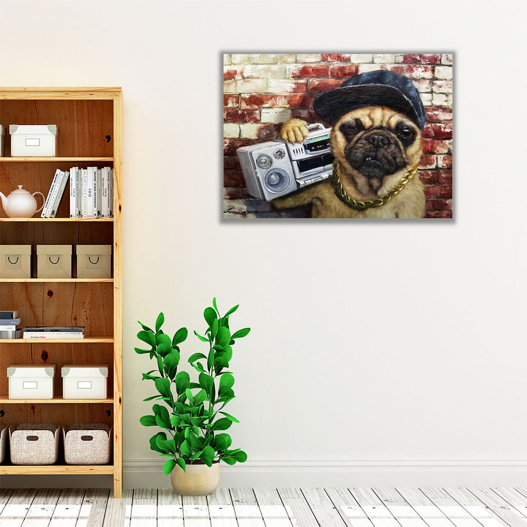 Who Let The Dogs Out - Canvas Print Wall Art