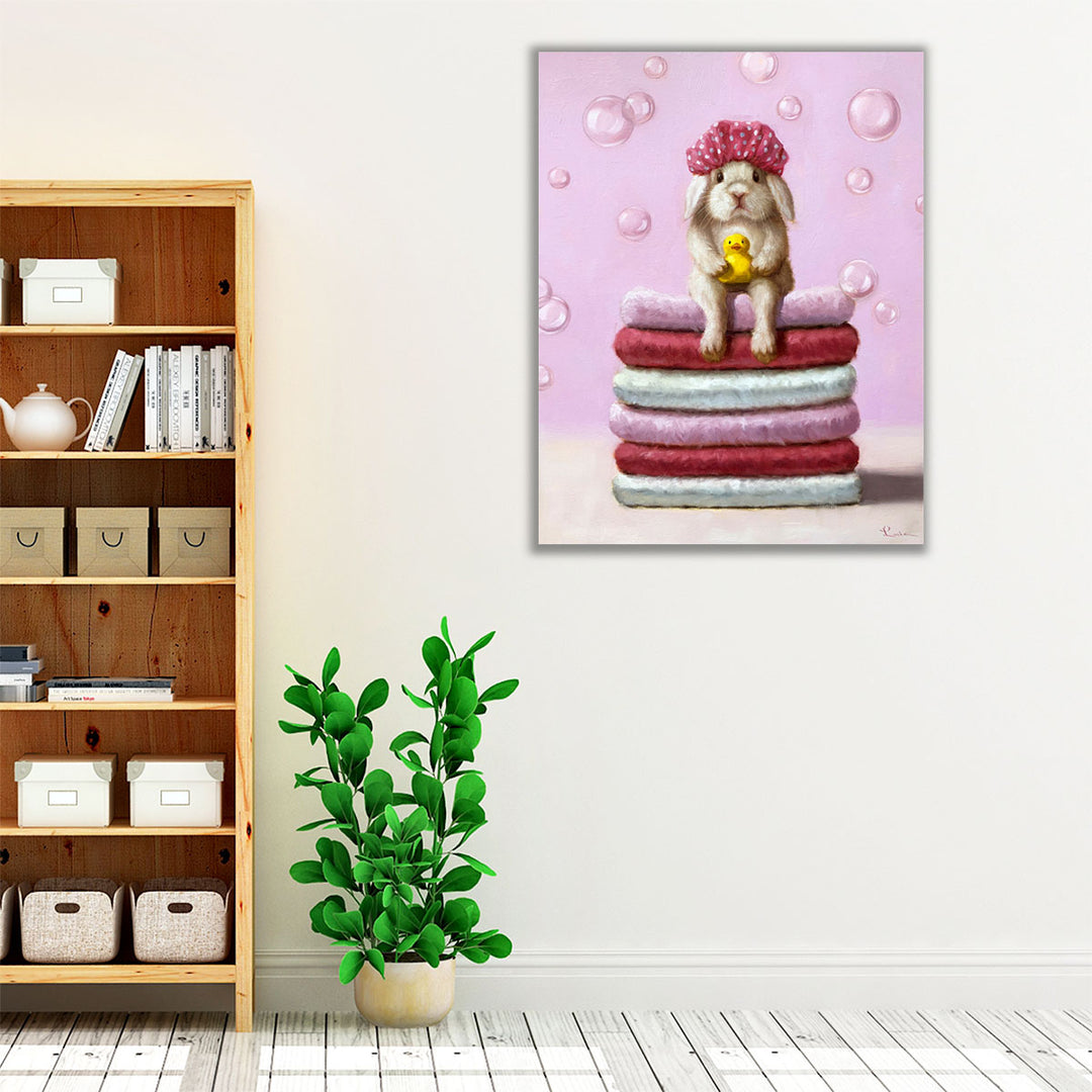 Bath Day - Canvas Print Wall Art