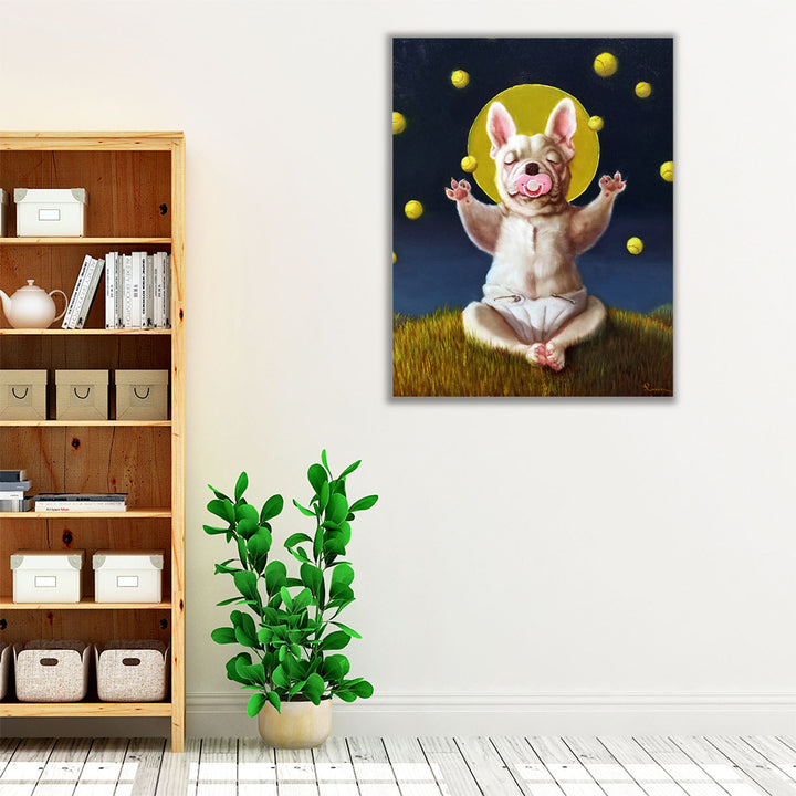 Puppy Dreams - Canvas Print Wall Art