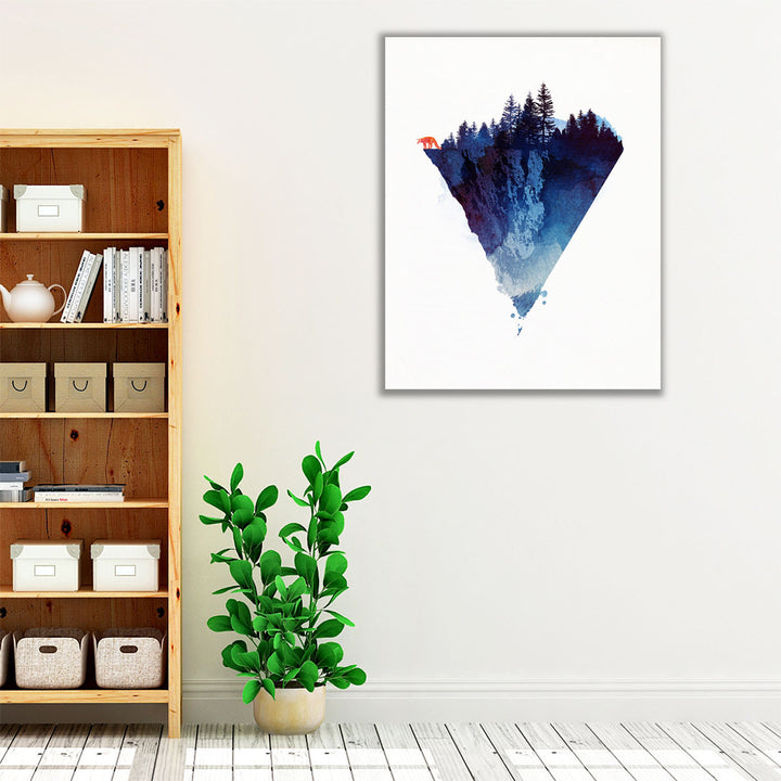 Near To The Edge - Canvas Print Wall Art