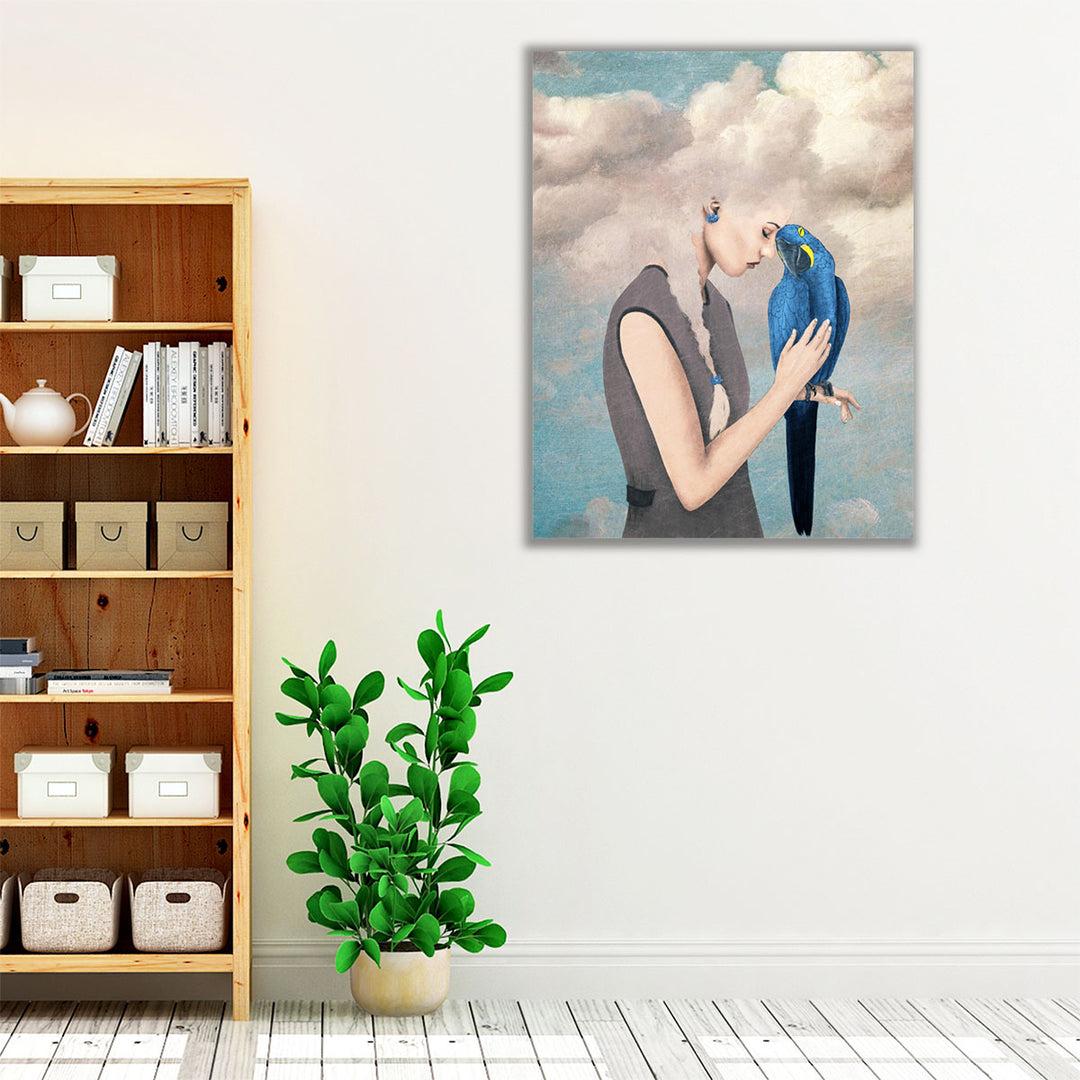 You Are Safe With Me - Canvas Print Wall Art