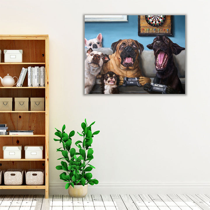 Gamers - Canvas Print Wall Art