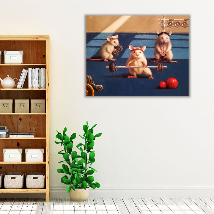 Gym Rats - Canvas Print Wall Art