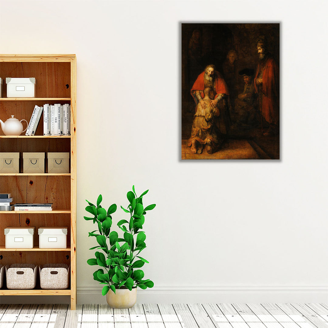 Brown neutral wall art in living room