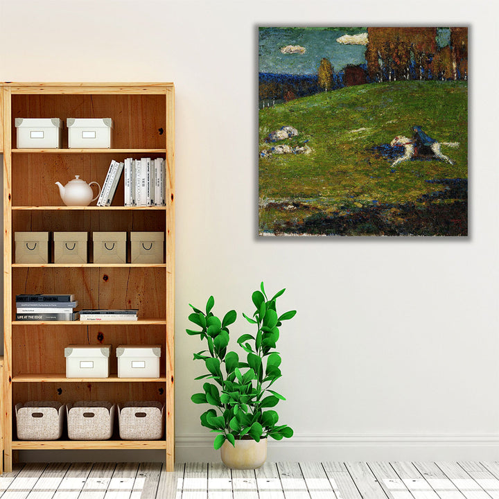 The Blue Rider - Canvas Print Wall Art
