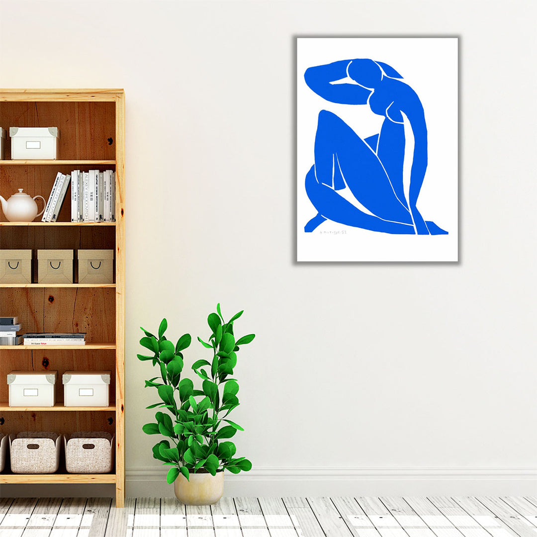 Blue Nude, 1952 - Canvas Print Wall Art