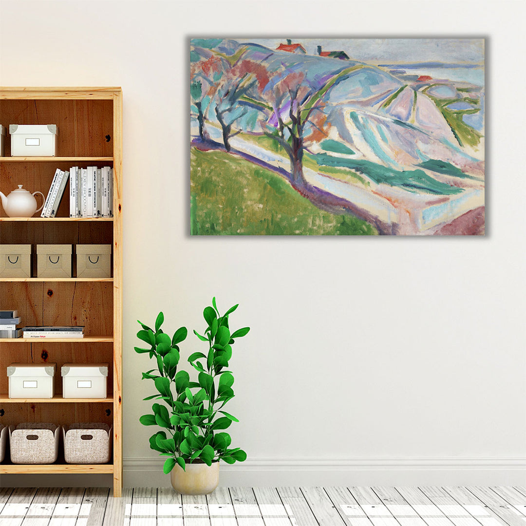 Landscape of Kragero, 1912 - Canvas Print Wall Art