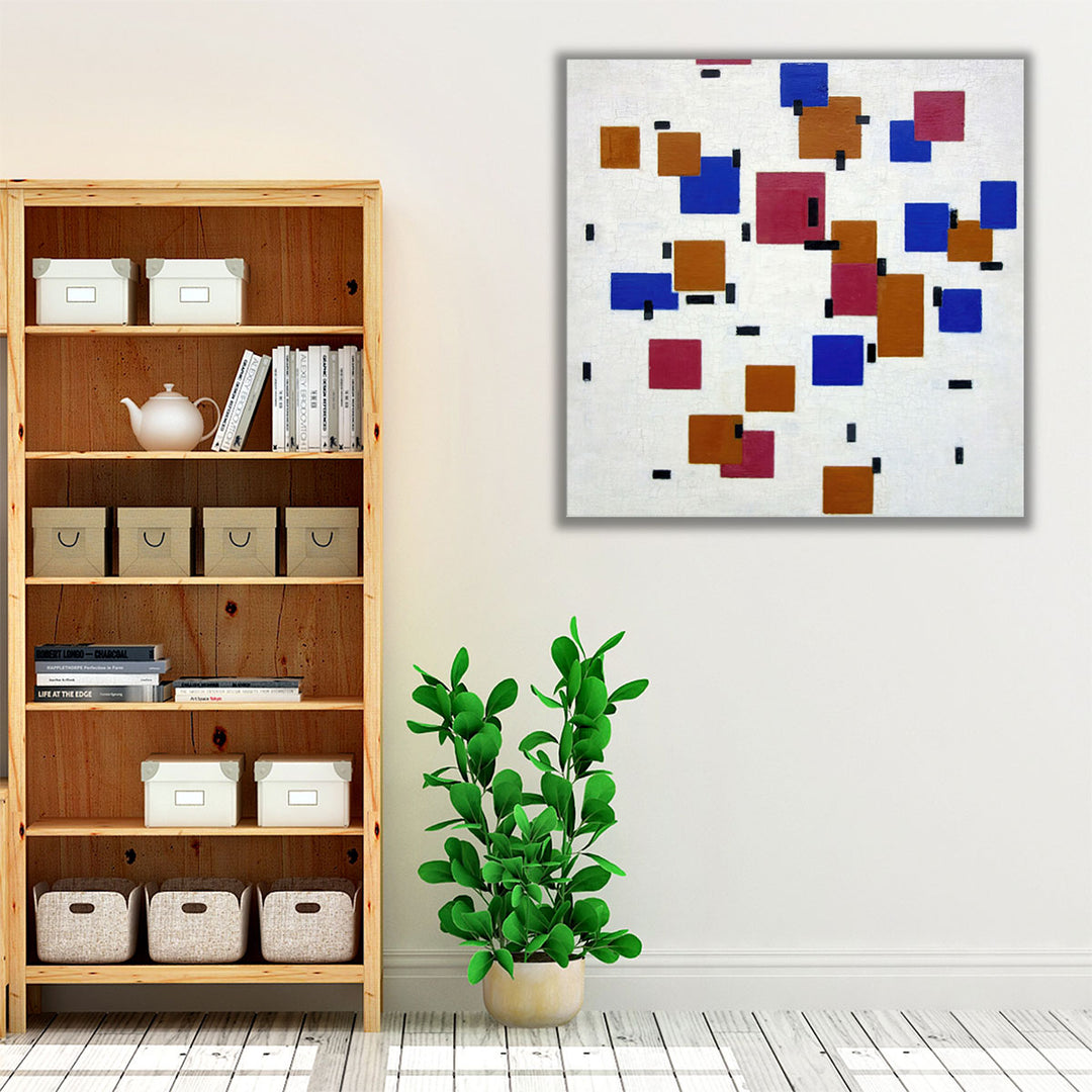 Composition in Colour A, 1917 - Canvas Print Wall Art