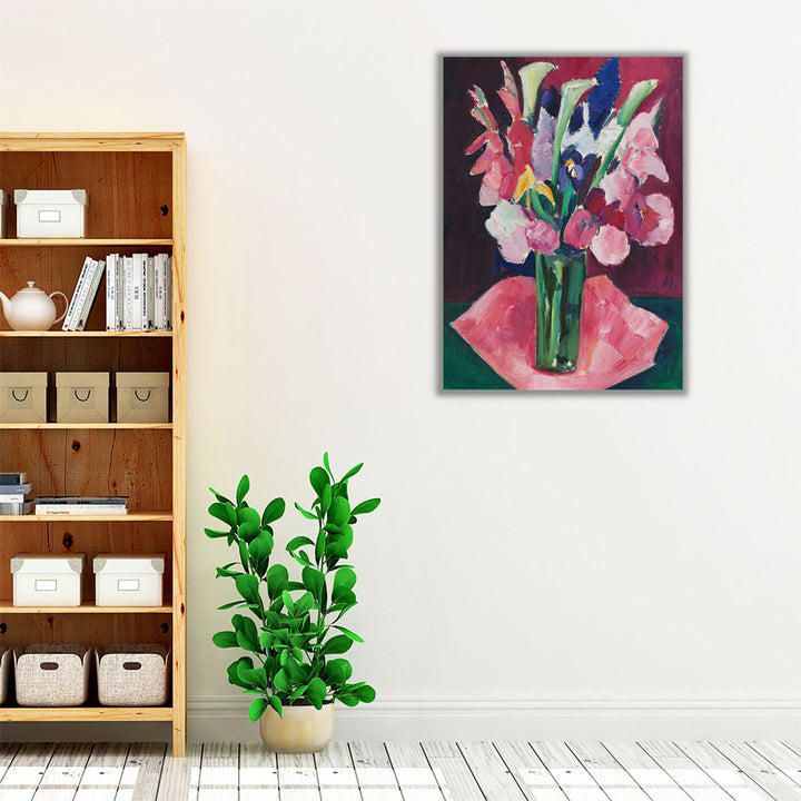 Flowers in a Vase - Canvas Print Wall Art