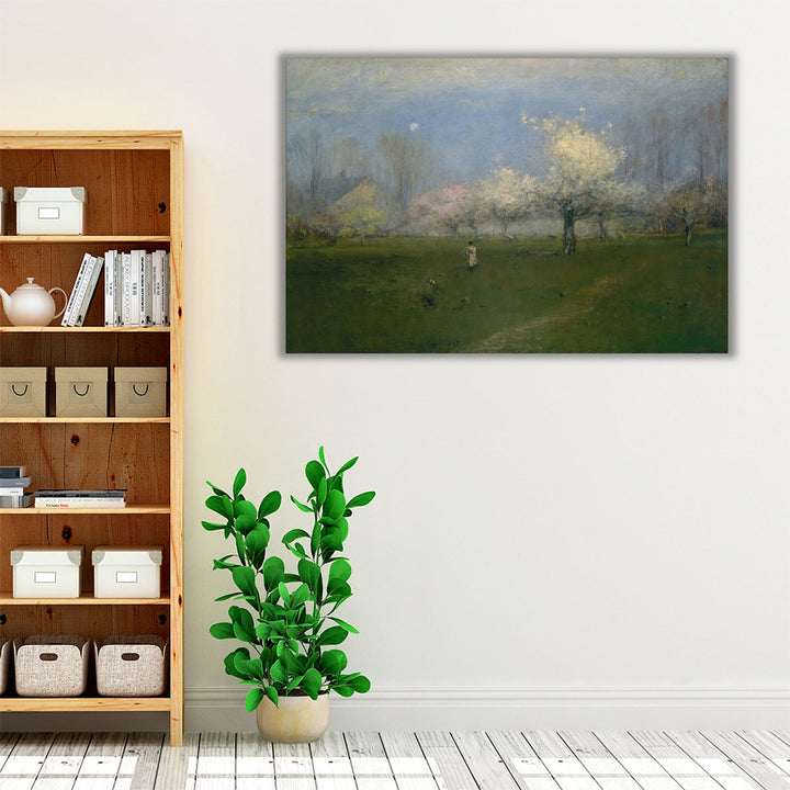 Spring Blossoms, Montclair, New Jersey, 1891 - Canvas Print Wall Art