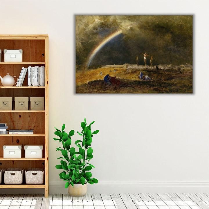 Delaware Water Gap, 1861 - Canvas Print Wall Art