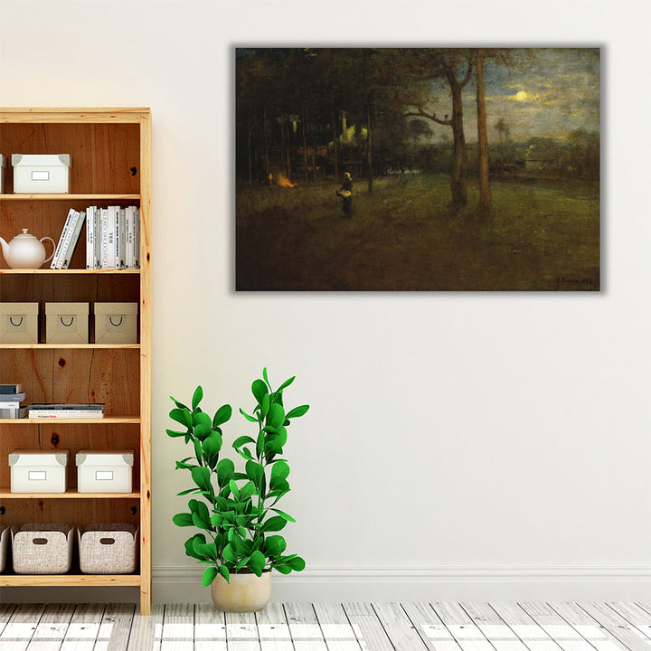 Moonlight, Tarpon Springs - Canvas Print Wall Art
