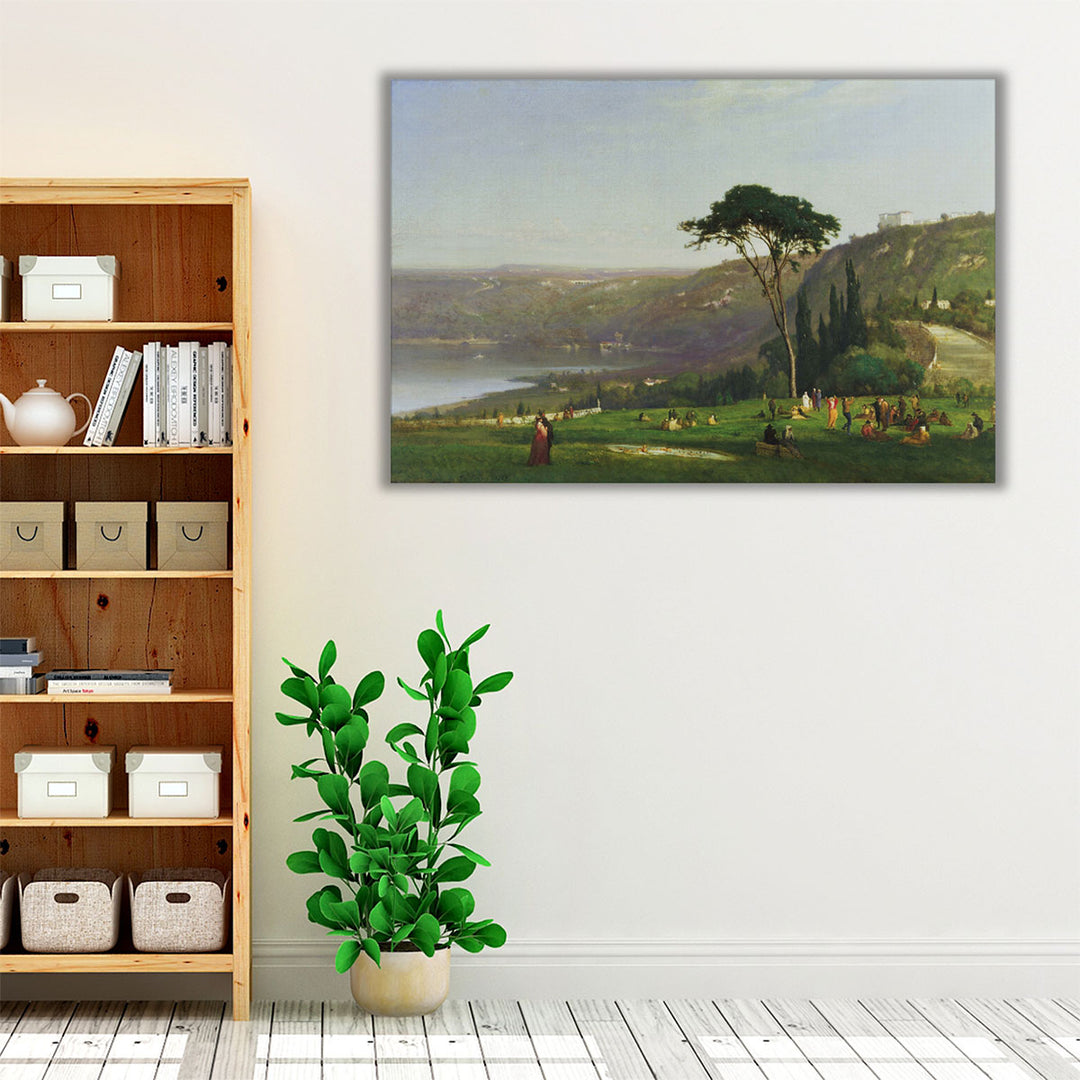 Lake Albano - Canvas Print Wall Art