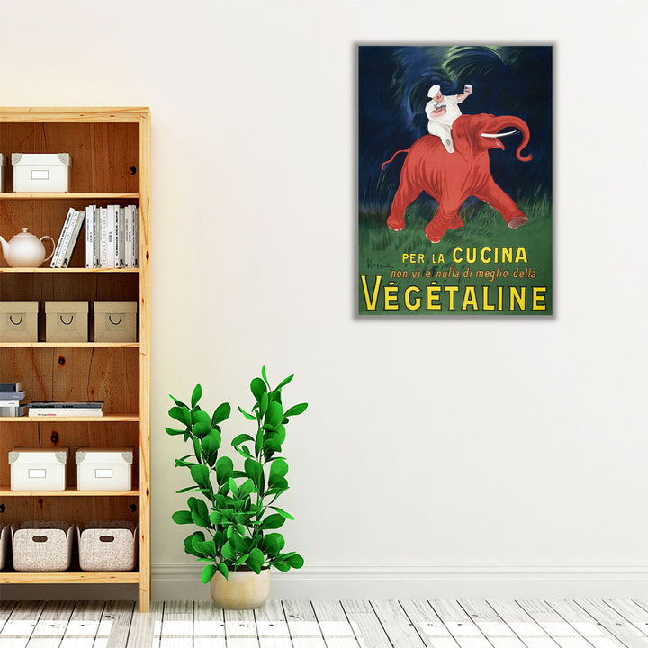 Vegetaline, 1910 - Canvas Print Wall Art