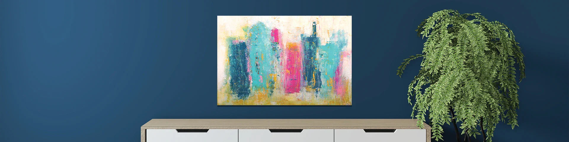 10 Large Abstract Wall Art to Transform Any Room Instantly – Framed Flair