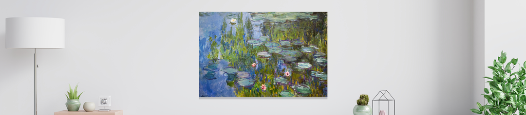 Wall Art for Living Room with the Timeless Methods of Monet and Van Gogh